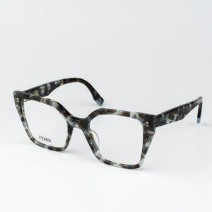 Fendi FENDI WAY Women Eyeglasses Oversized Havana FE50002I 056 NEW AUTHENTIC